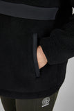 Eskadron Half Zip Sweater Teddy Dynamic Zwart