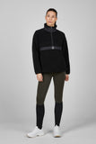Eskadron Half Zip Sweater Teddy Dynamic Zwart