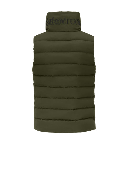 Eskadron Bodywarmer Quilt Waistcoat Heritage Deep Moss