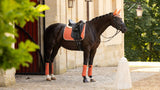 Saddle pad Suede Dressage Square Apricot