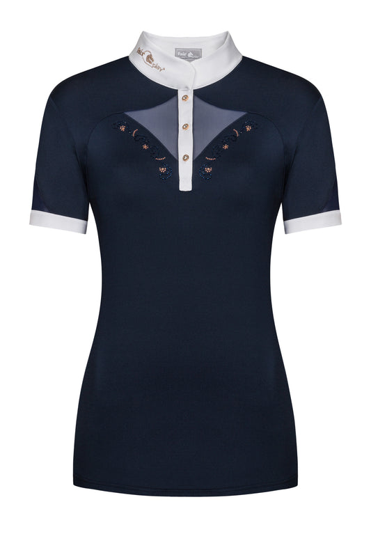 Wedstrijdshirt Cathrine Navy Roségold