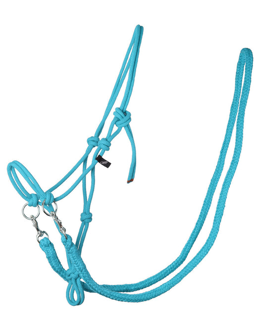 Rope halter with reins Sky