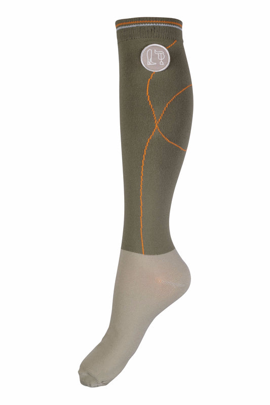 Socks Lyon Olive Green