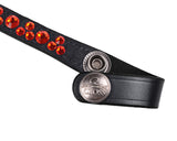 Frontriem Eldorado Zwart/Flame