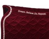 Saddle pad Orlando Burgundy