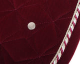 Saddle pad Orlando Burgundy