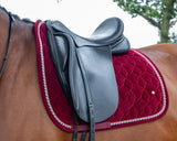Saddle pad Orlando Burgundy