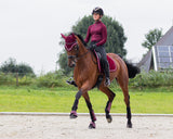 Saddle pad Orlando Burgundy