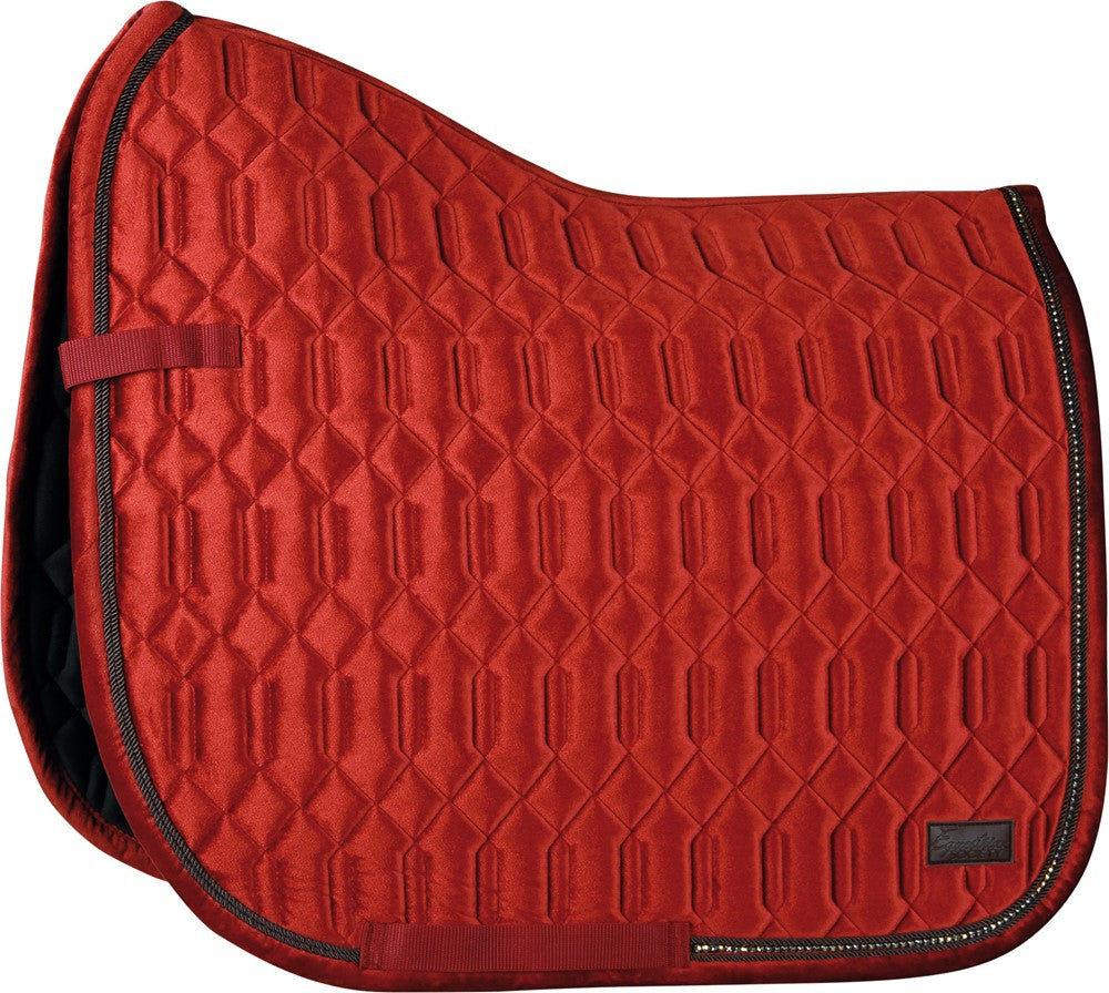 Saddle pad Velvet Chili-Oil