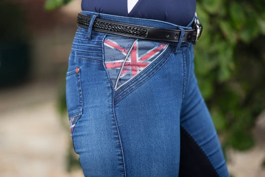 Riding breeches Pro Team Junior denim
