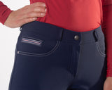 Riding breeches Nelah leg grip Navy