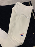 Dokihorse Riding Leggings Rome White