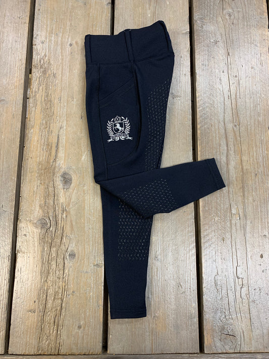Dokihorse riding leggings Quinn junior Navy