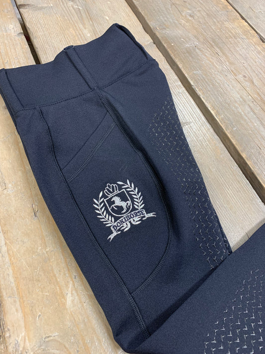 Dokihorse riding leggings Quinn junior Navy