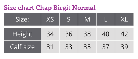 Chaps Birgit Normaal