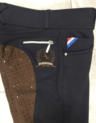 Dokihorse New York 2.0 Riding Breeches Junior Navy