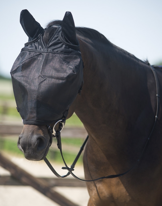 Row Fly Mask with Ears
