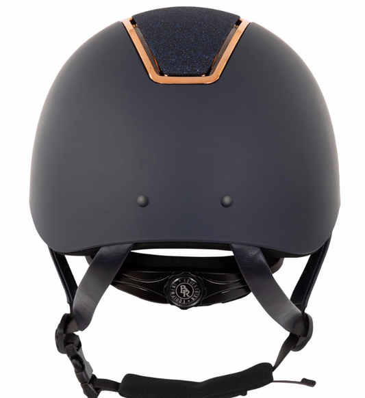 Safety Helmet Omega Painted Glitter Navy