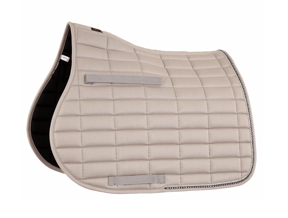 Zadeldek Glamour Chic Silver Grey