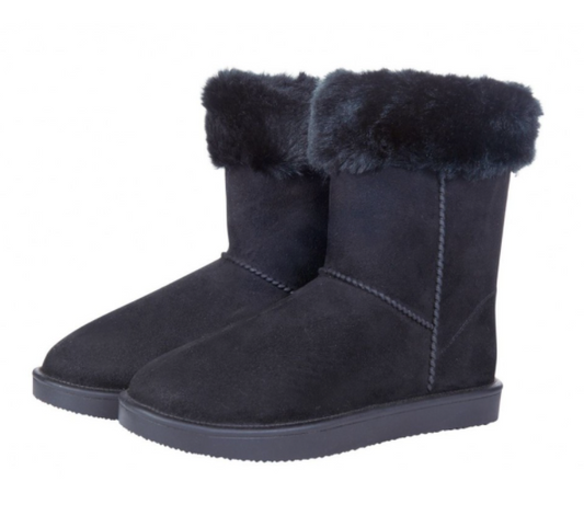All weather laars Davos Fur Zwart