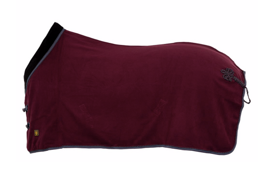 Fleece Deken Mauve Wine