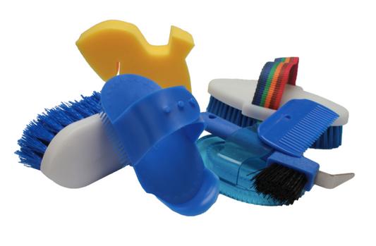 Grooming Kit Rugtas Kobalt Blauw