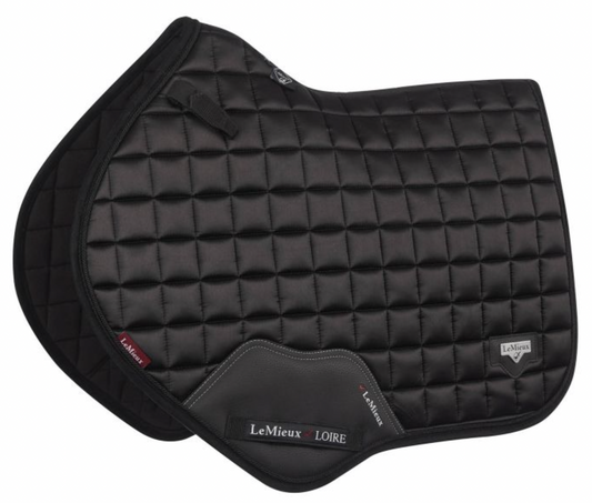 Zadeldek Loire Classic Satin Veelzijdigheid Zwart
