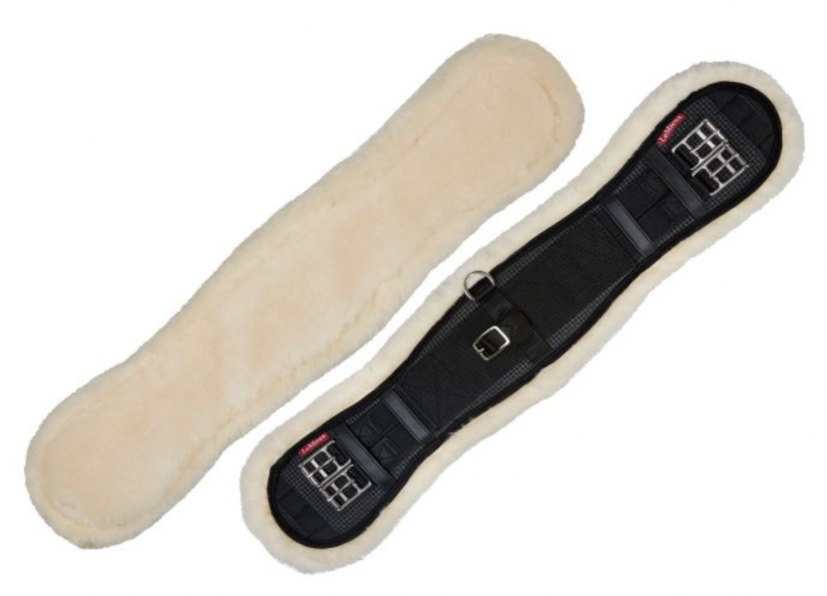 LeMieux Dressuursingel Pro Lamb Zwart/Naturel