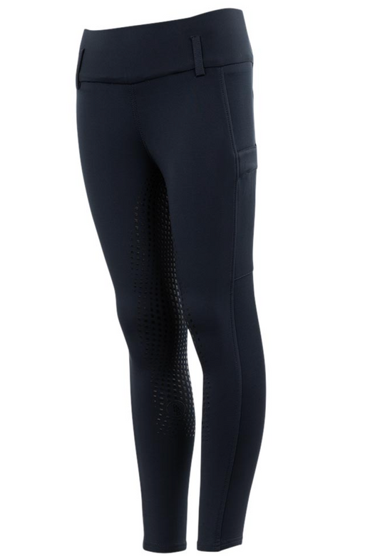 Winter riding tights Junior Total Eclipse