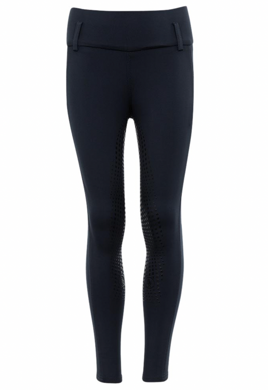 Winter riding tights Junior Total Eclipse
