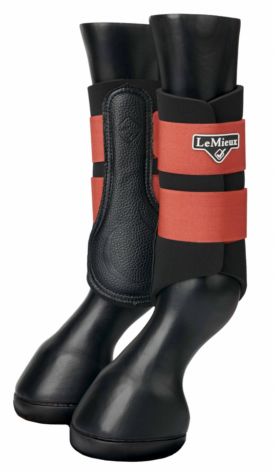 LeMieux Leg Protectors Grafter Brushing Boots Sienna 