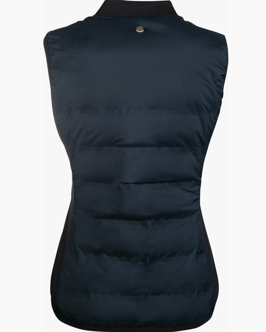Heated bodywarmer comfort temperature Style Navy