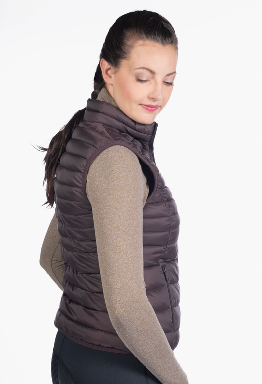 Down bodywarmer Lena Brown