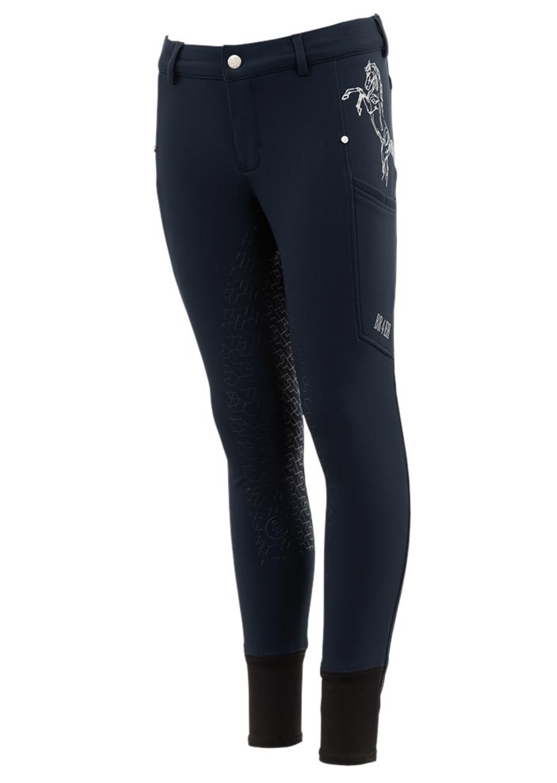 Rijbroek Softshell Bauke Junior Total Eclipse