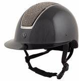 Veiligheidshelm Omega Glamourous Glossy Zwart