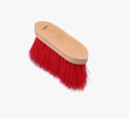 Brush with long hair color Red