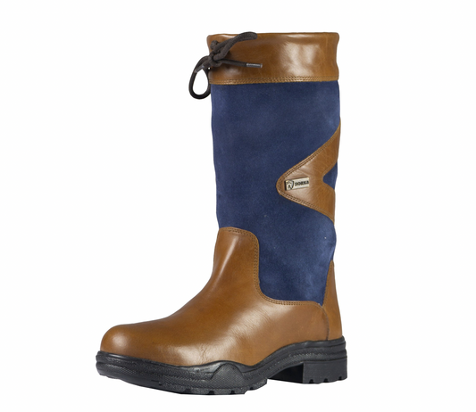 Outdoorlaars Greenwich Cognac/Navy