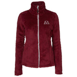 Mountain Horse Fuzzy Fleece Vest Rood