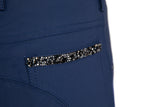 Dokihorse Riding Breeches Classic Knee Grip Navy