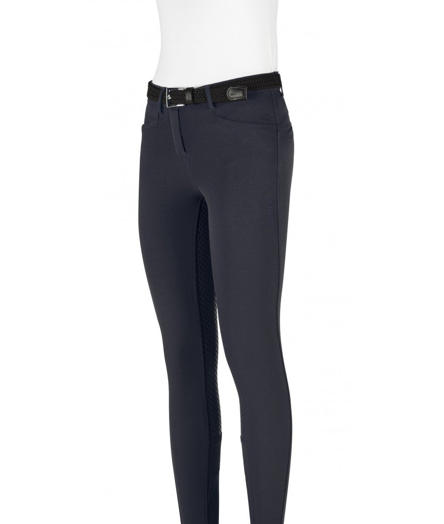 Equiline Rijbroek Jaklink Full Grip Navy